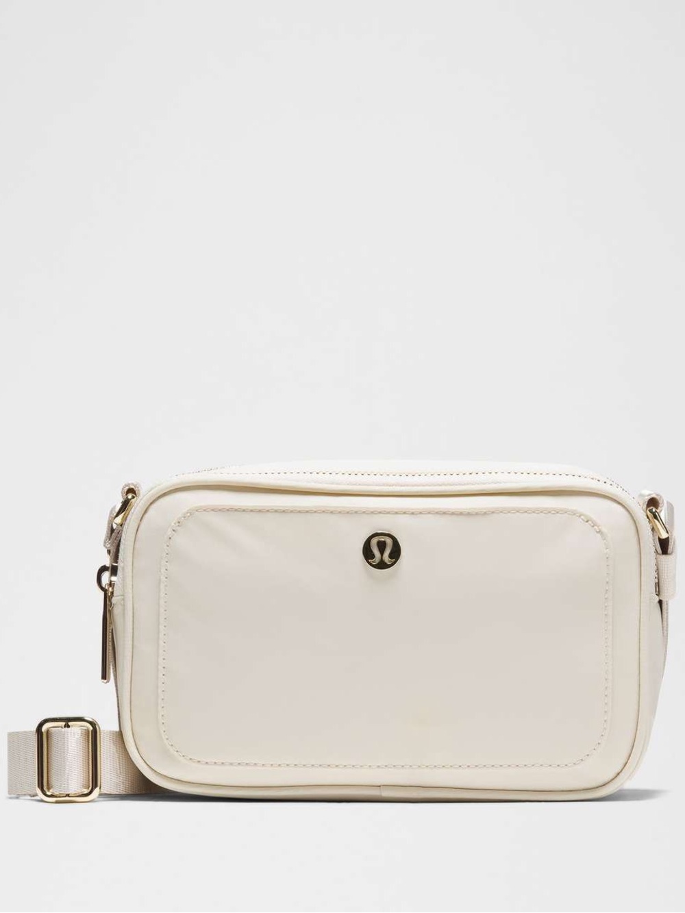 Lululemon 2L Camera Bag in Light Ivory / Gold
